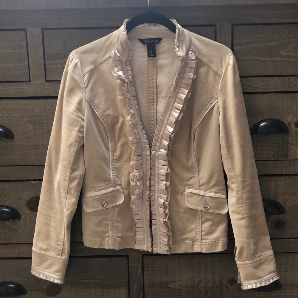 White House Black Market Motto jacket